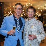 A pair of attendees celebrating community at the 2025 Chamber Gala.