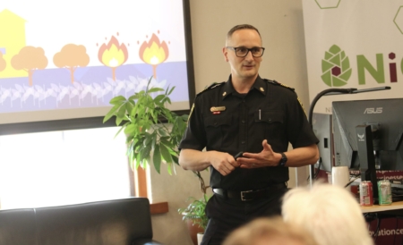 Acting Regional Fire Chief for the RDCK Dan Sequin.