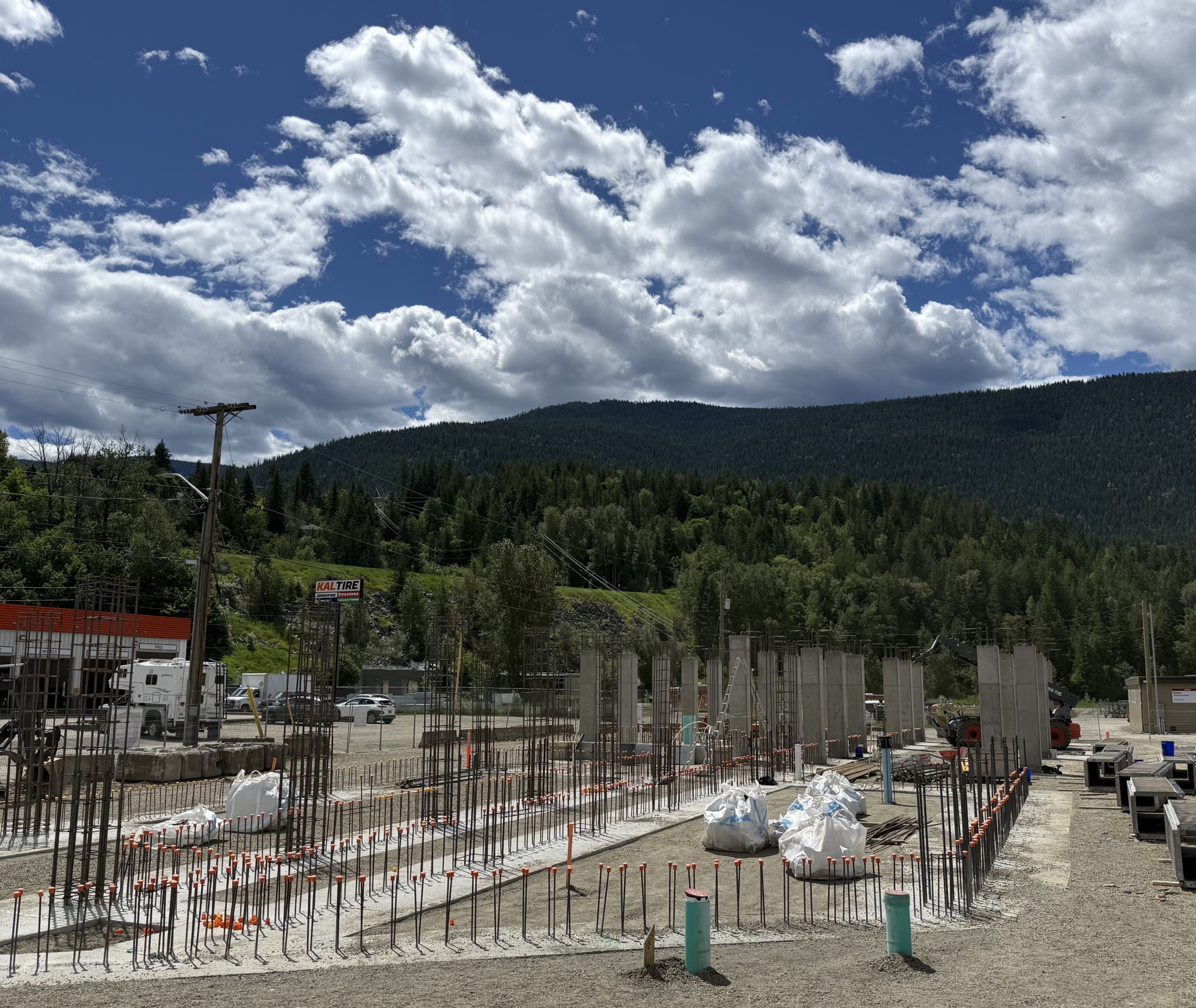 Railtown Flats project under construction.