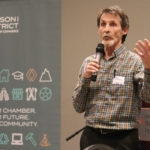 Chamber executive director Tom Thomson
