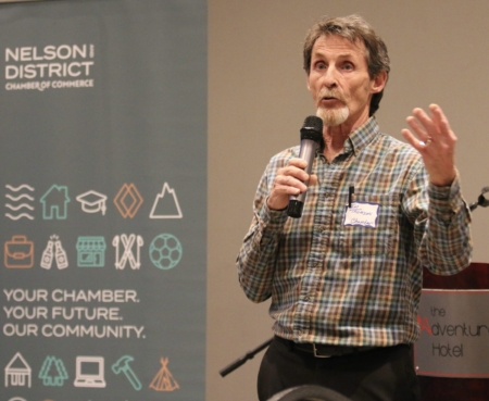 Chamber executive director Tom Thomson