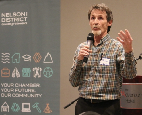 Chamber executive director Tom Thomson