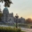 BC Legislature at sunset.