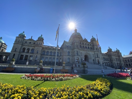 BC Legislature building